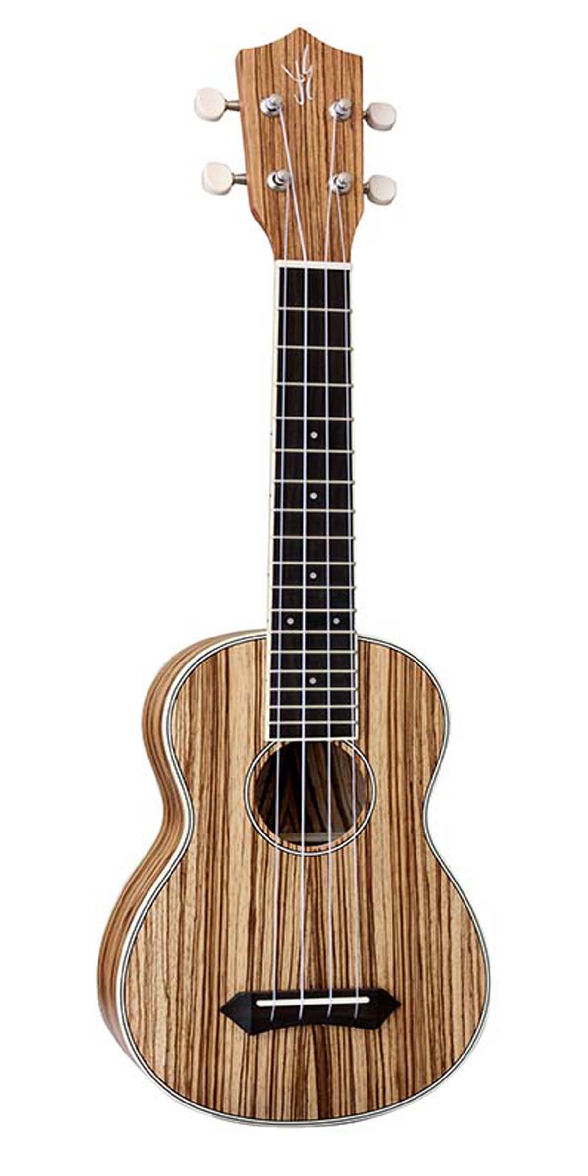 Zebrano Plywood,Soprano Ukulele