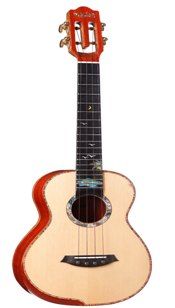 Solid Spruce & Padauk Solid Spruce & Padauk